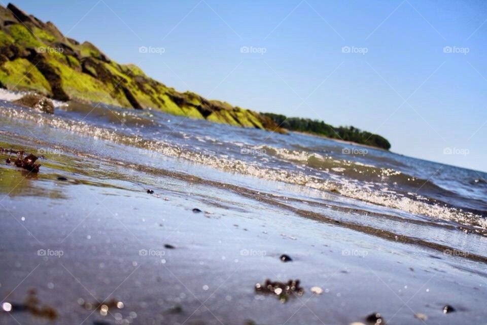 Beach waves