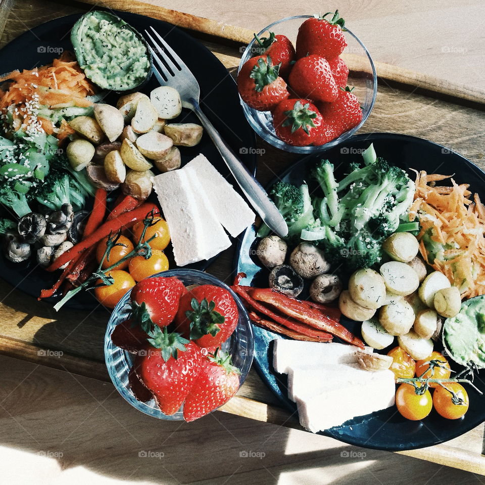 sunny spring day breakfast 🤗