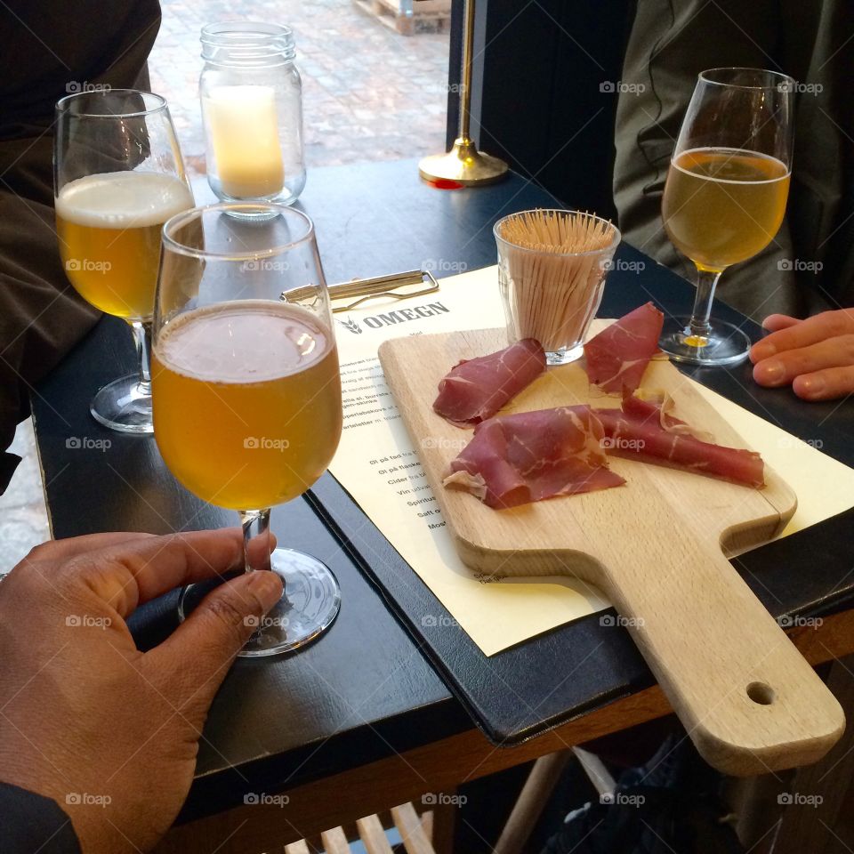 Our Food Tour In Copenhagen, Denmark - Beer and Charcuterie.