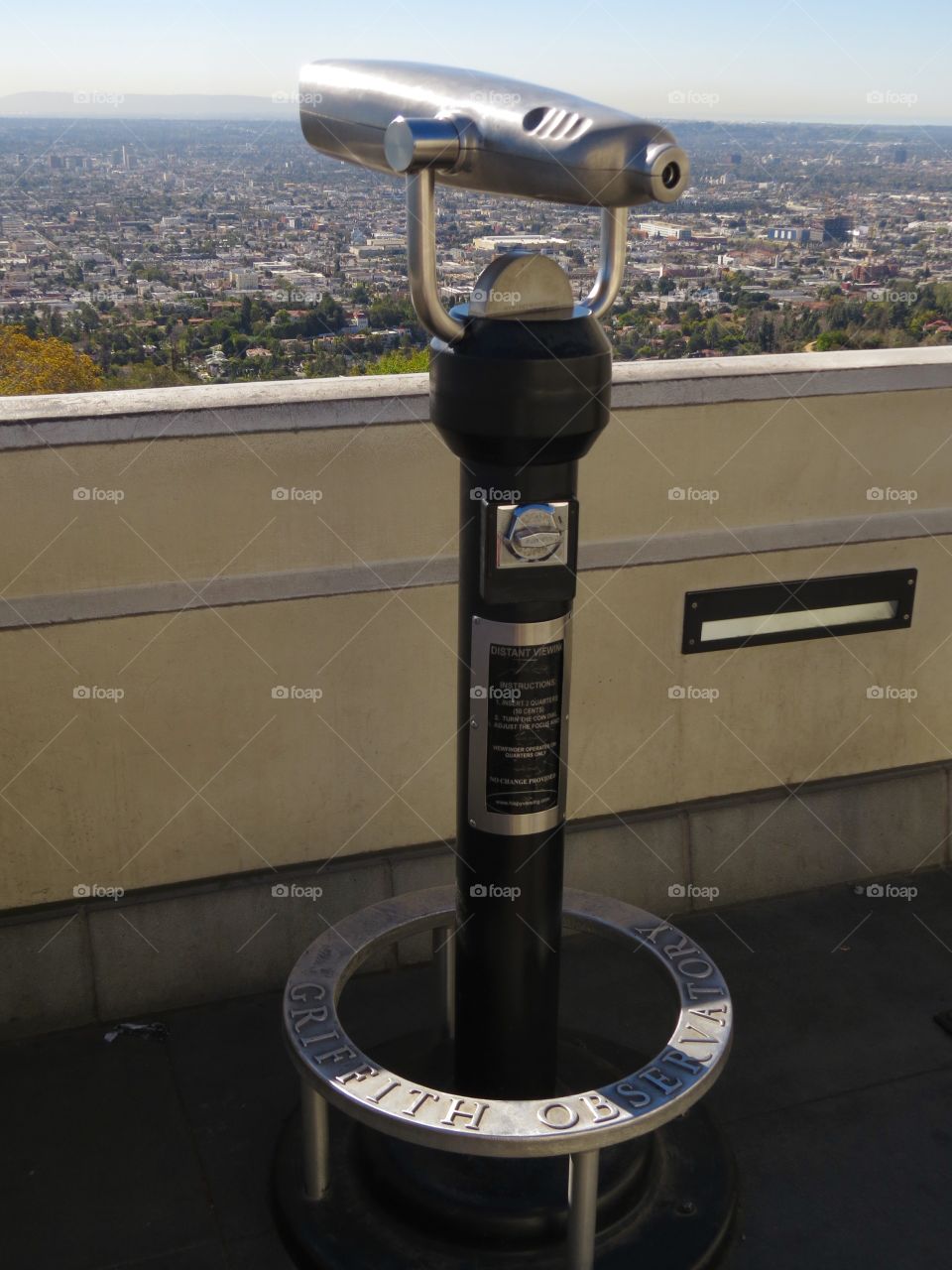 Telescope at Griffith Observatory, LA