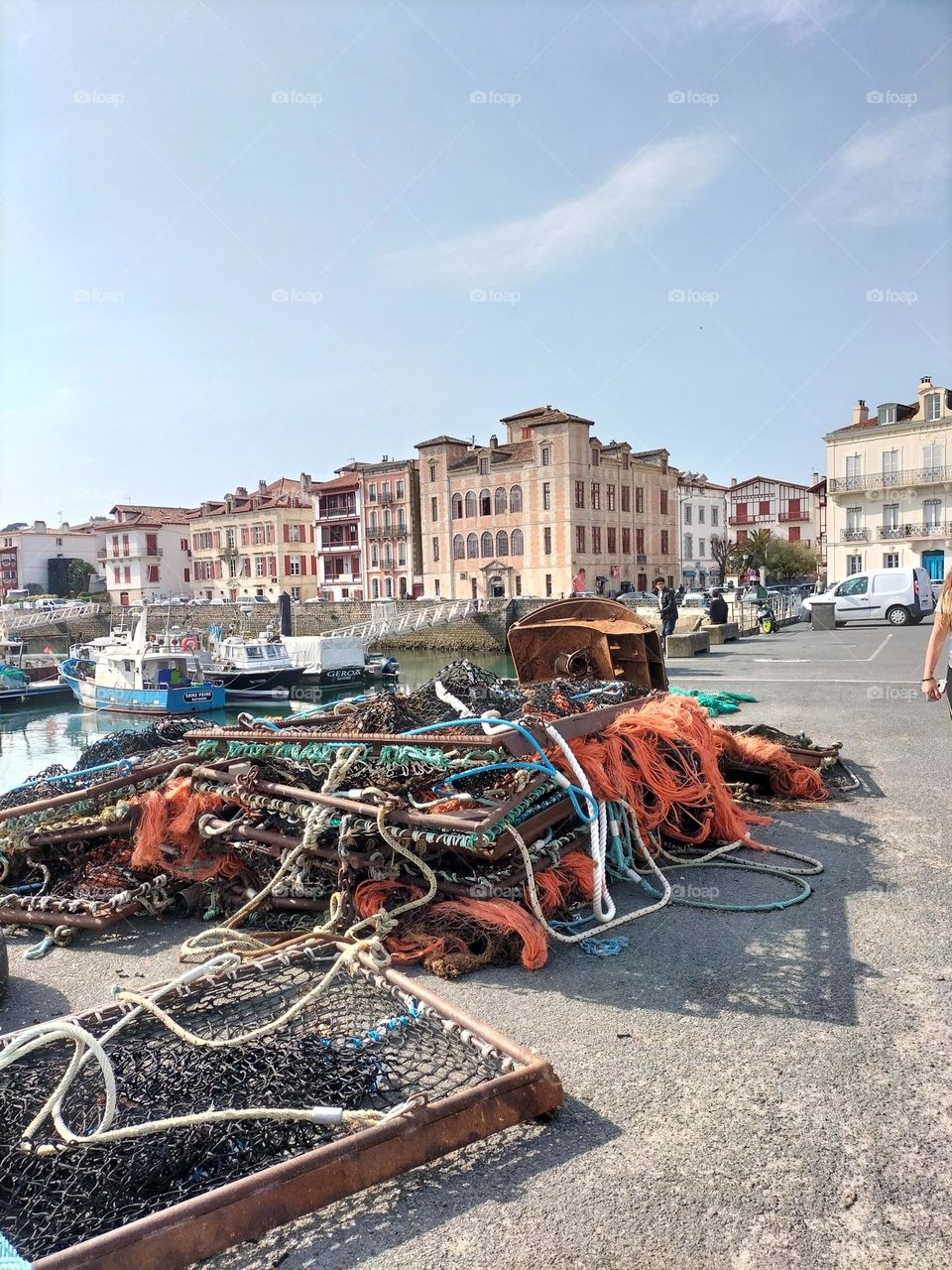 le port St jean de Luz