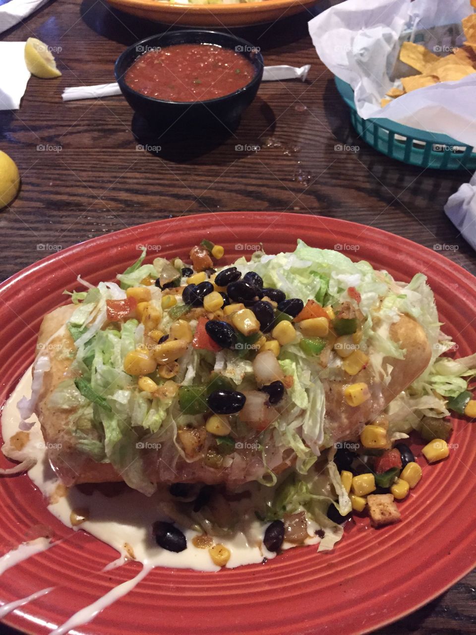 Enchilada from Tortuga Jacks in Jekyll island