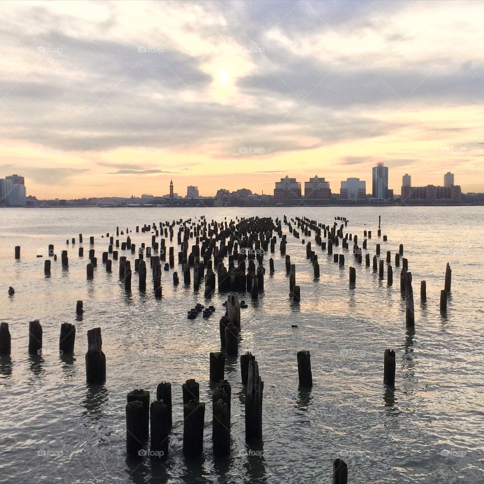 Sunset over the Hudson
West Village, New York