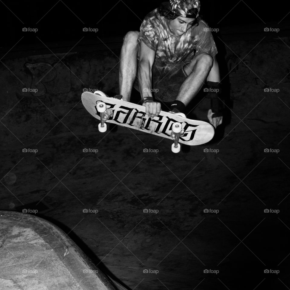 People, Adult, Man, One, Skateboard