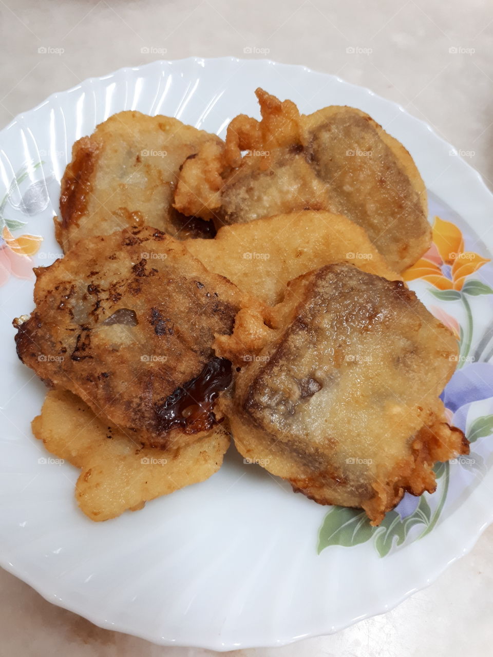 Fried Nian Gao/ Year cake/ Chinese New Year's Cake