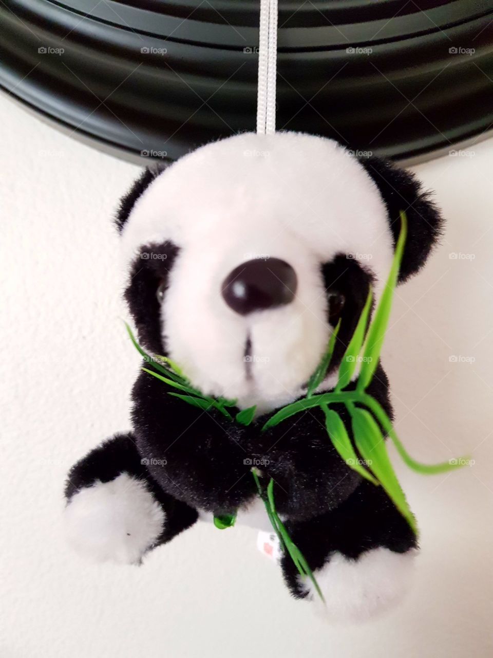 Soft panda plush toy