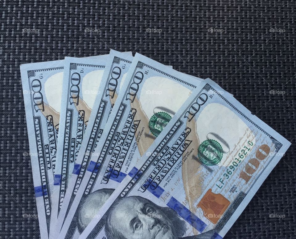 Five hundred USD dollars