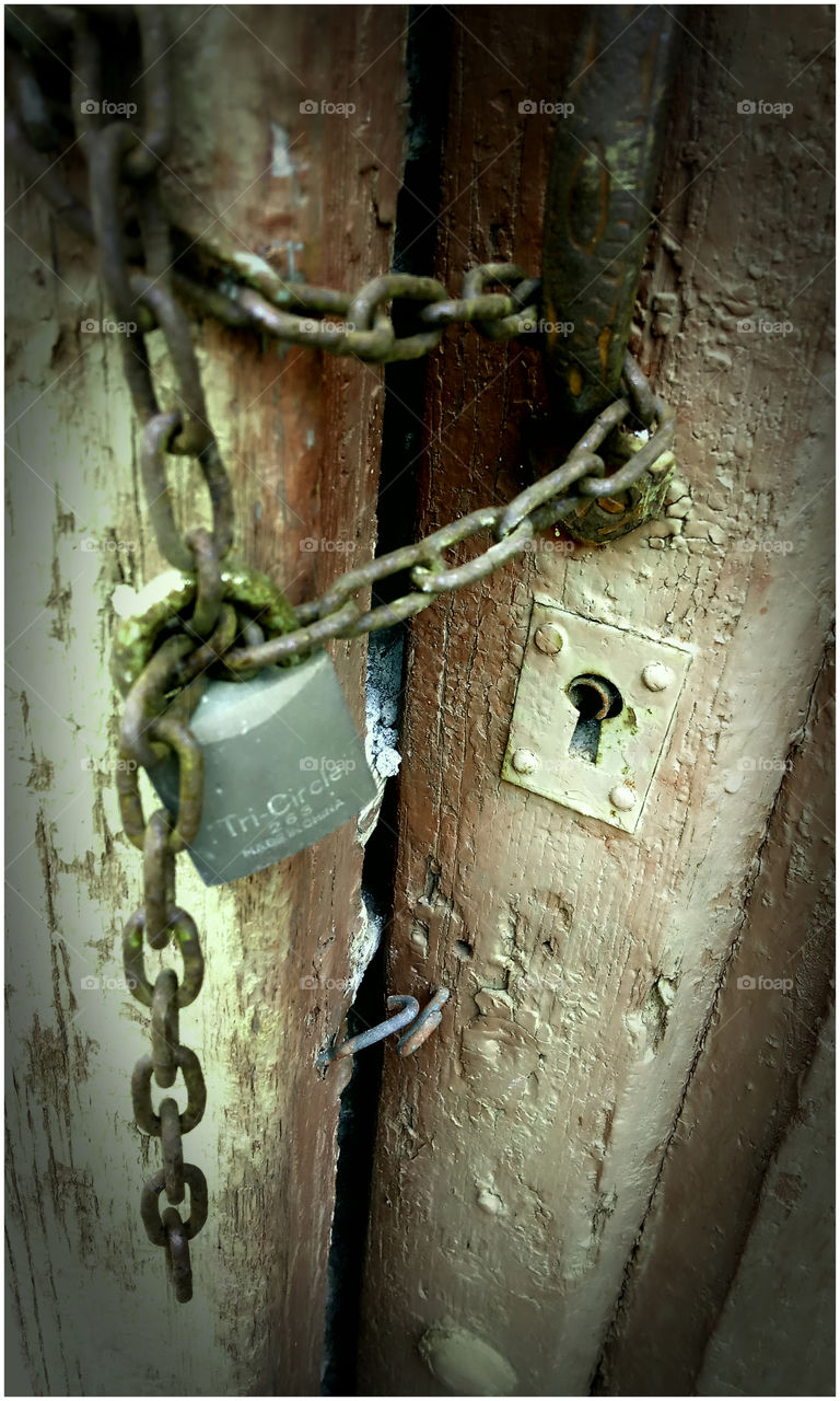 Old lock.