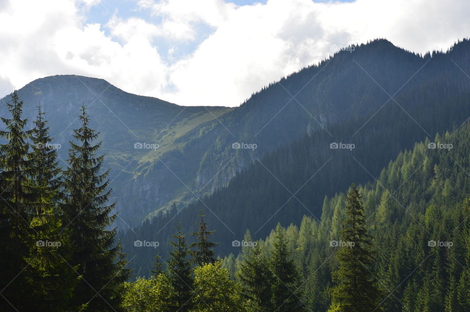 Hiking trails Tatra Mountains in Poland