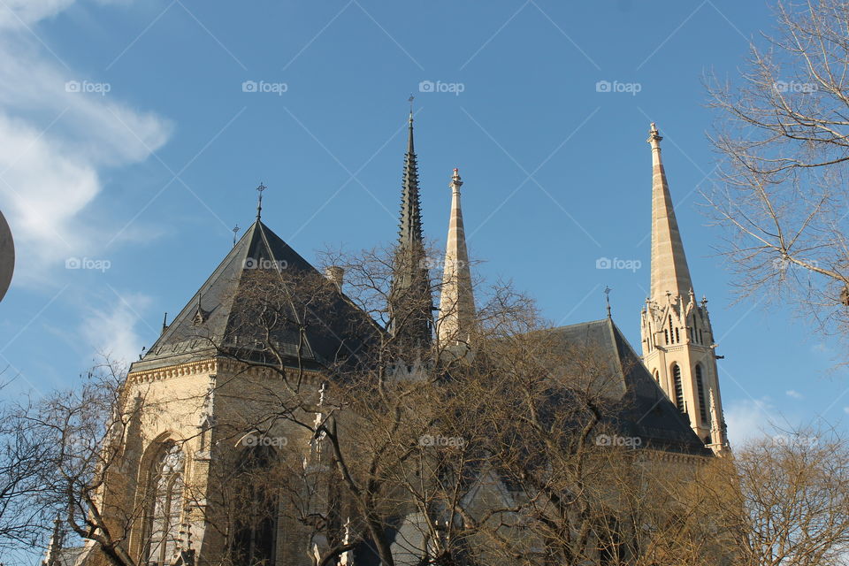 Old hause in Budapest