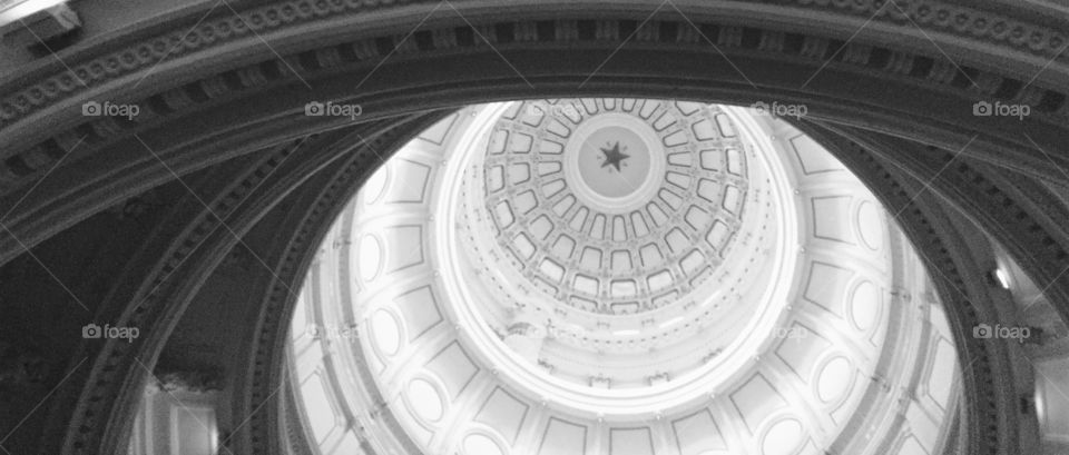 Capital Dome. Capital of Texas in Austin