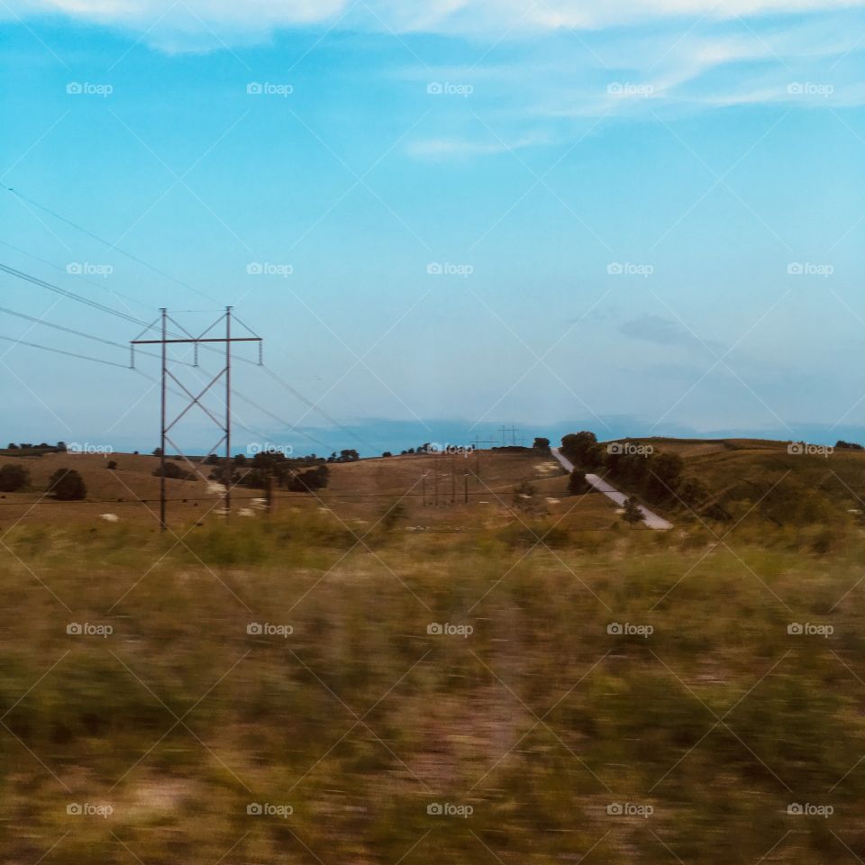 Landscape, No Person, Sky, Farm, Grass
