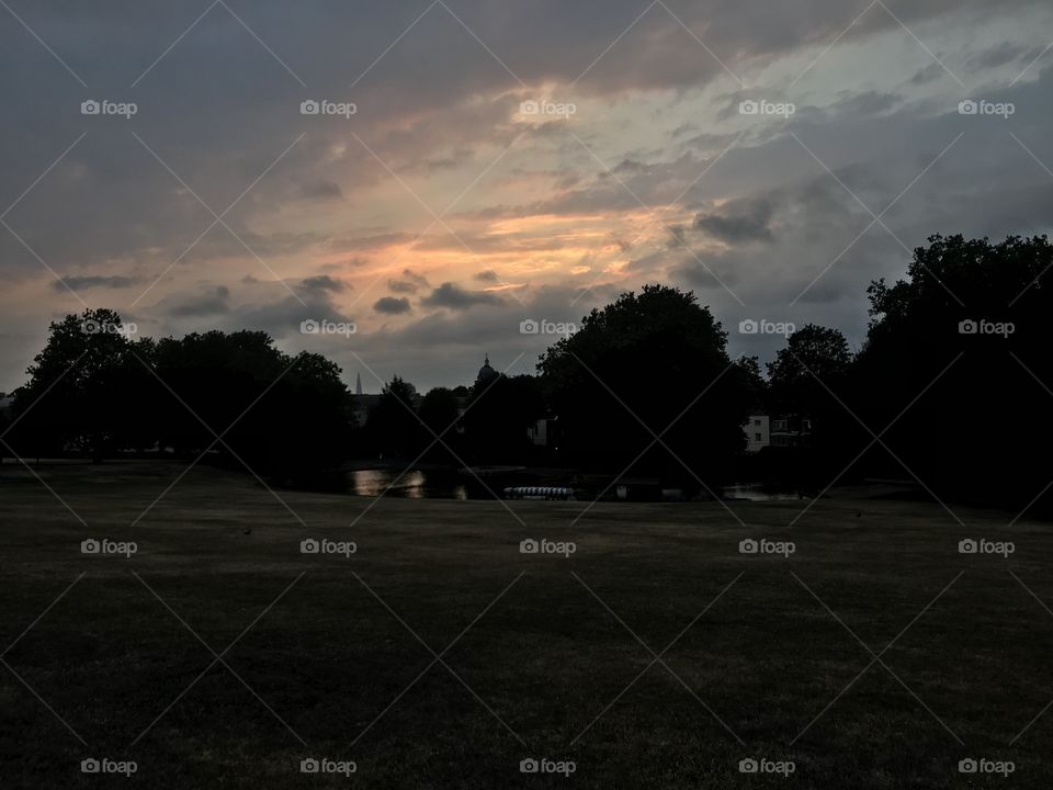 London view from Greenwich 