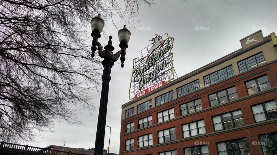 Portland sign