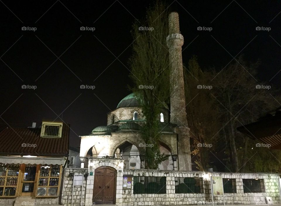 Sarajevo Old town... Mosque 