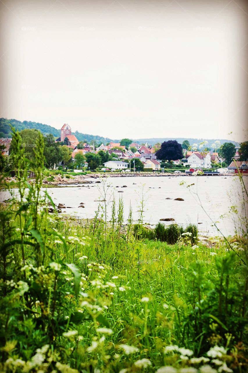 Båstad. Båstad town in skåne Sweden 