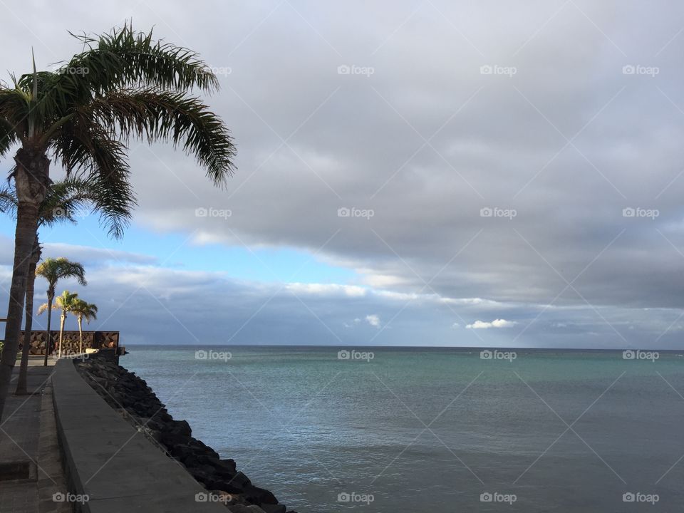 Océano atlántico Islas Canarias 
