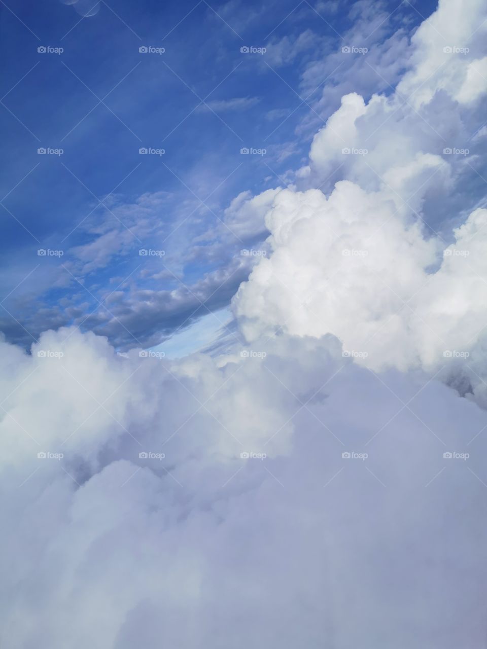 Clouds flight