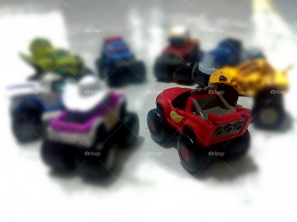 Monster Machine miniature toys