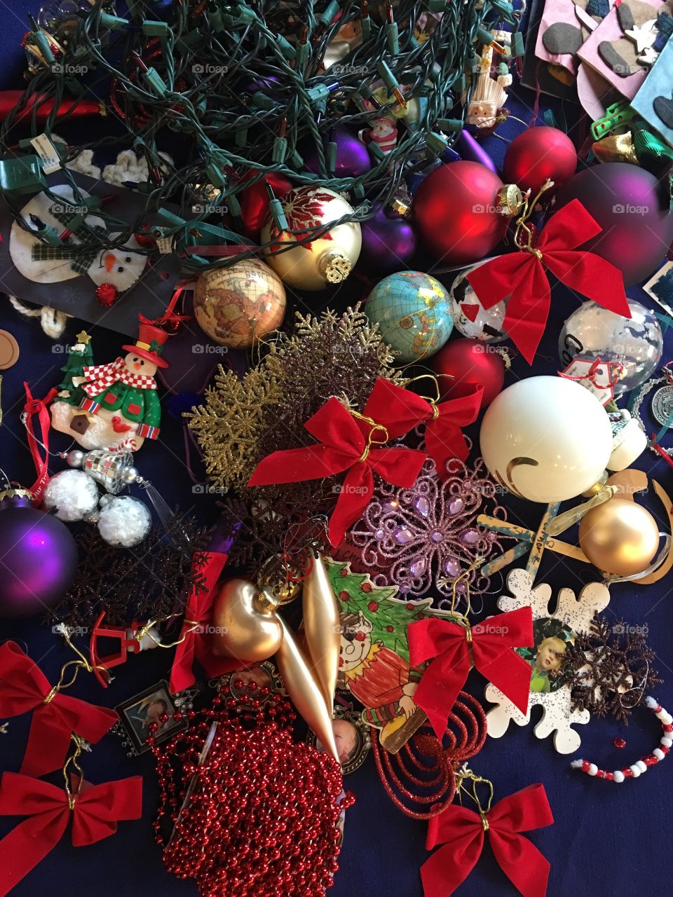 Christmas tree ornaments