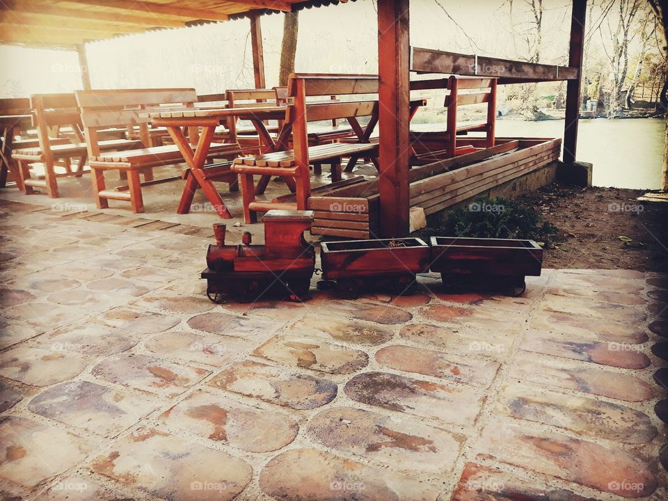 mini train wood