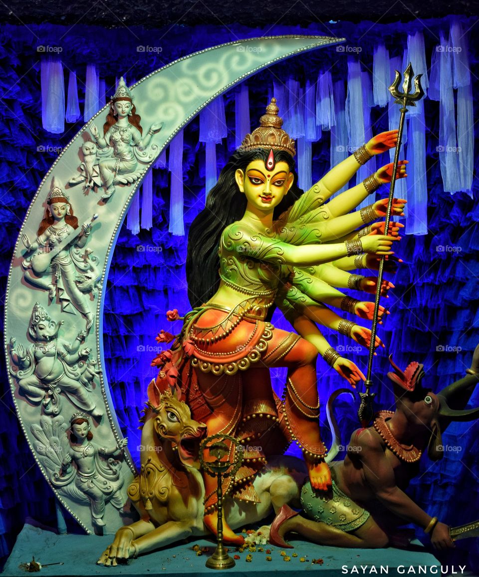 Durga Puja one of the famous festival in India