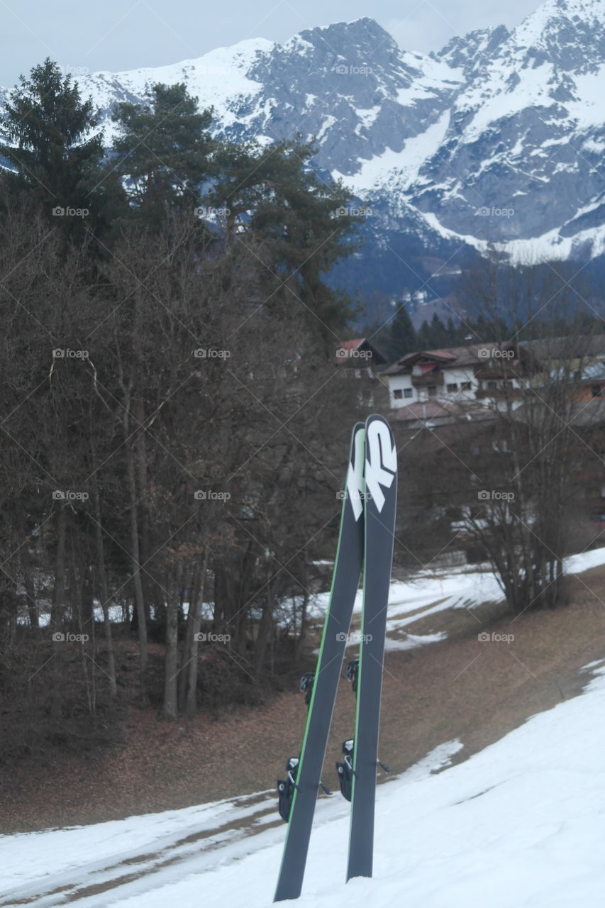 Skiing