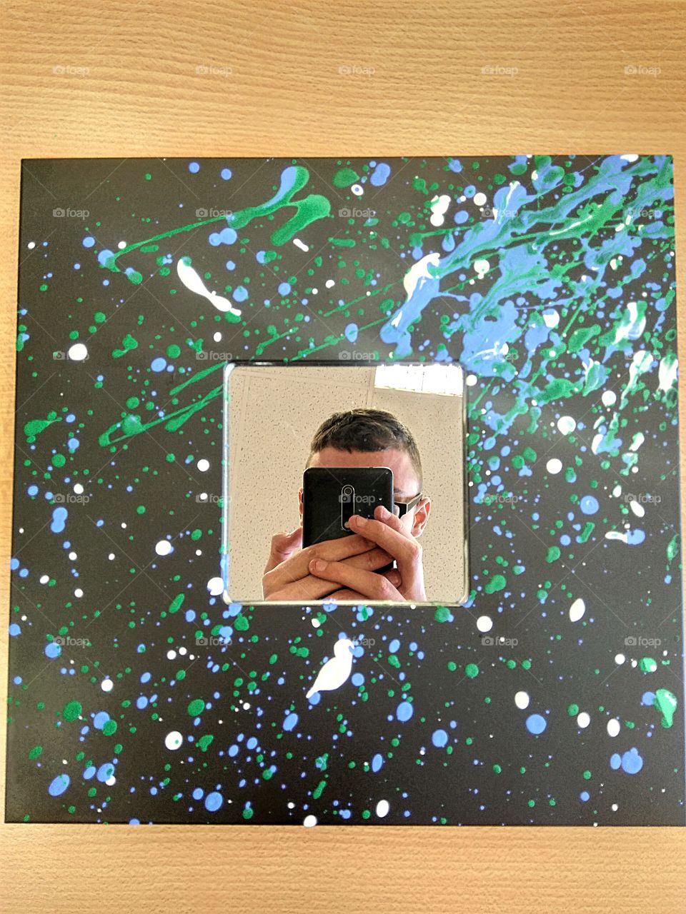 IKEA DIY mirror project