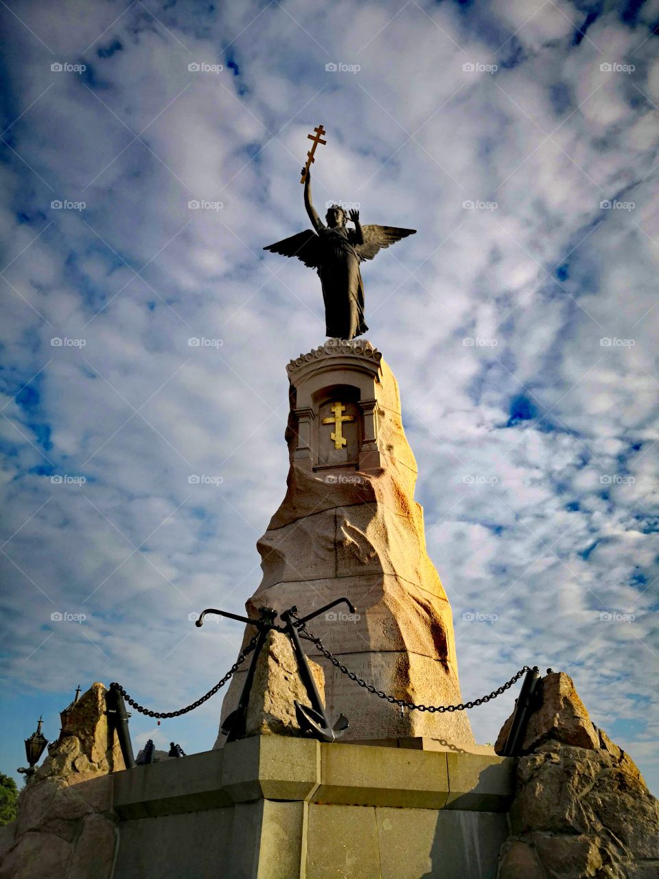 Monument to the battleship "Rusalka"