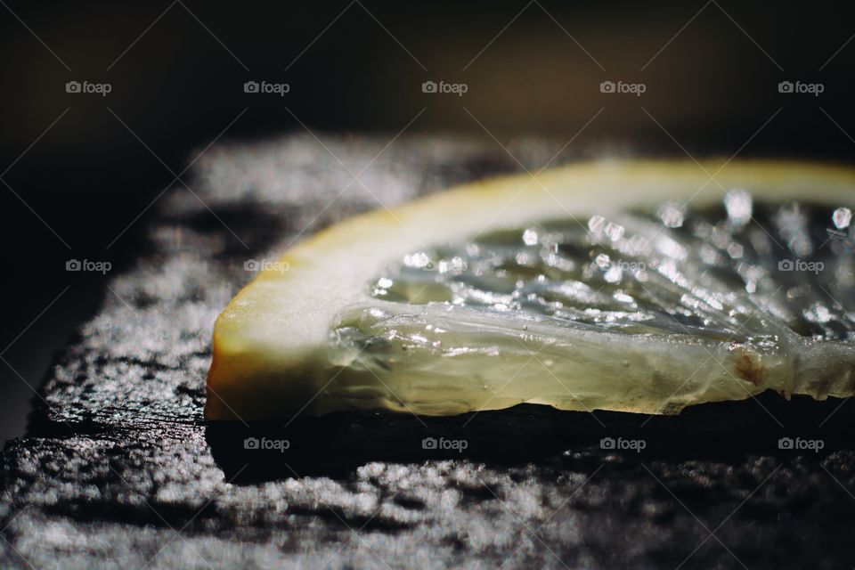 Macro lemon