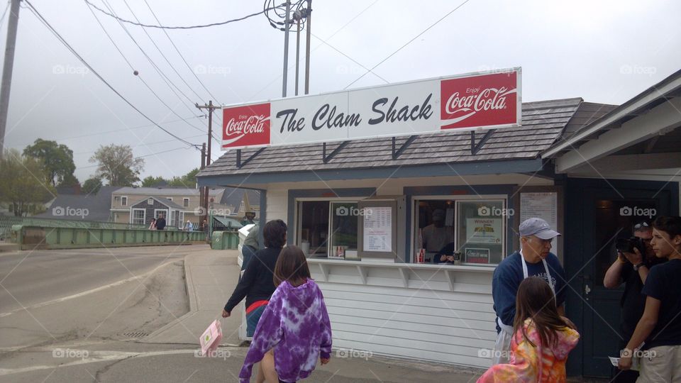 The Clam Shack. Best lobster rolls in Kennebunkport, Maine