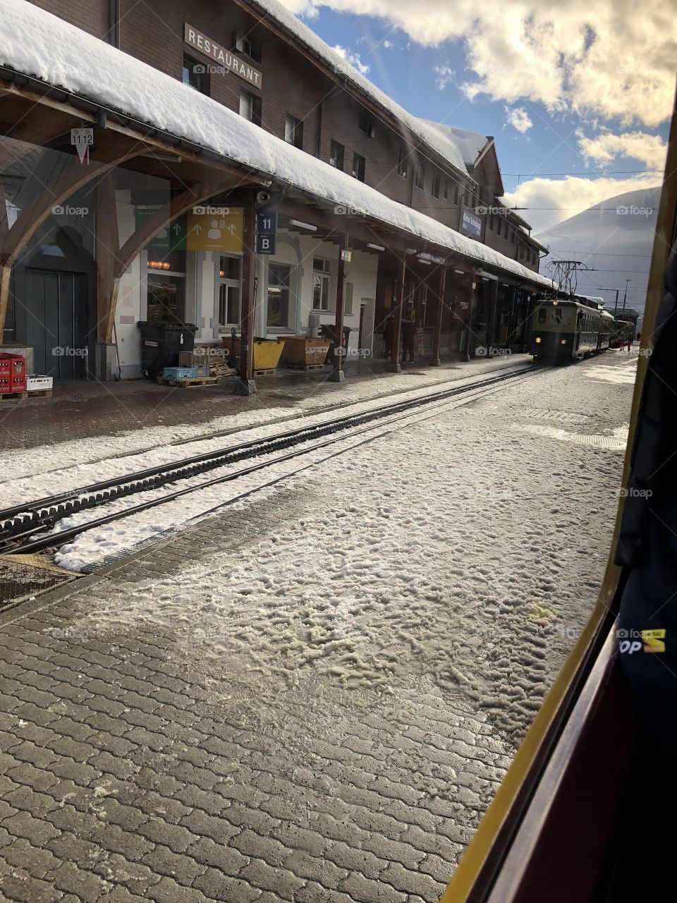 Railway station Grindelwald 