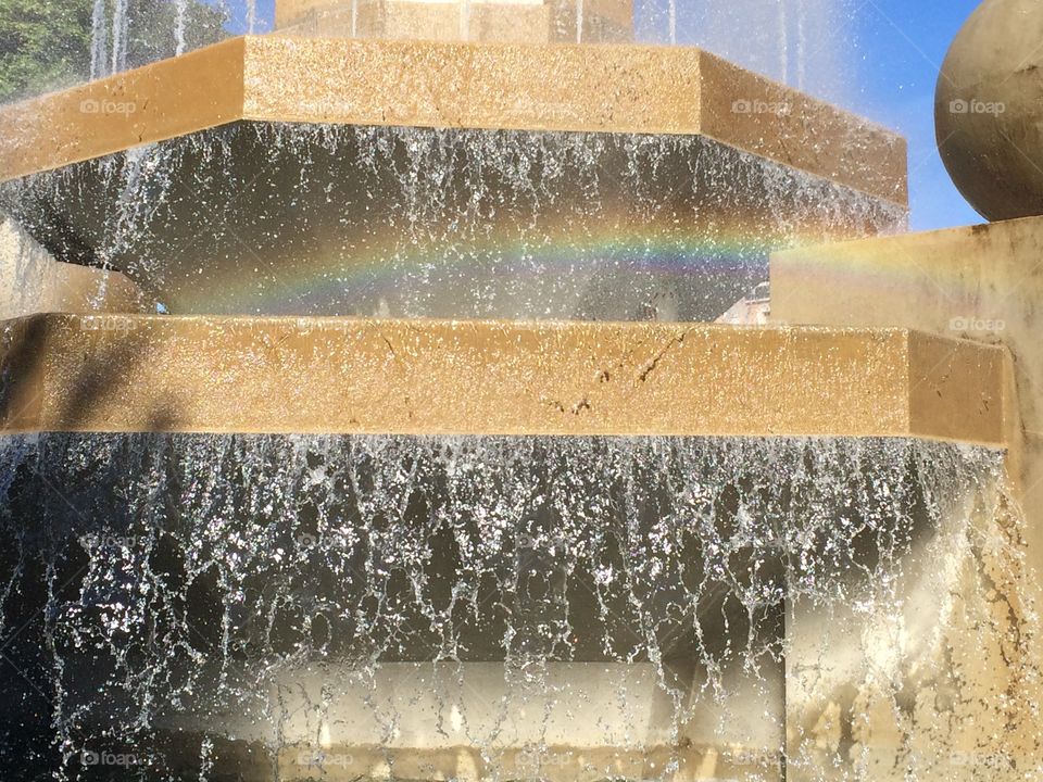 Rainbow fountain 