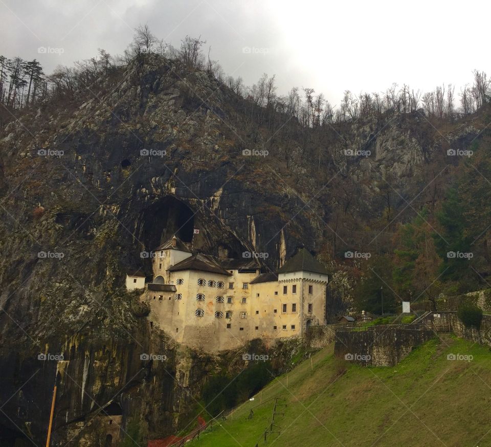 Castle in a cliff