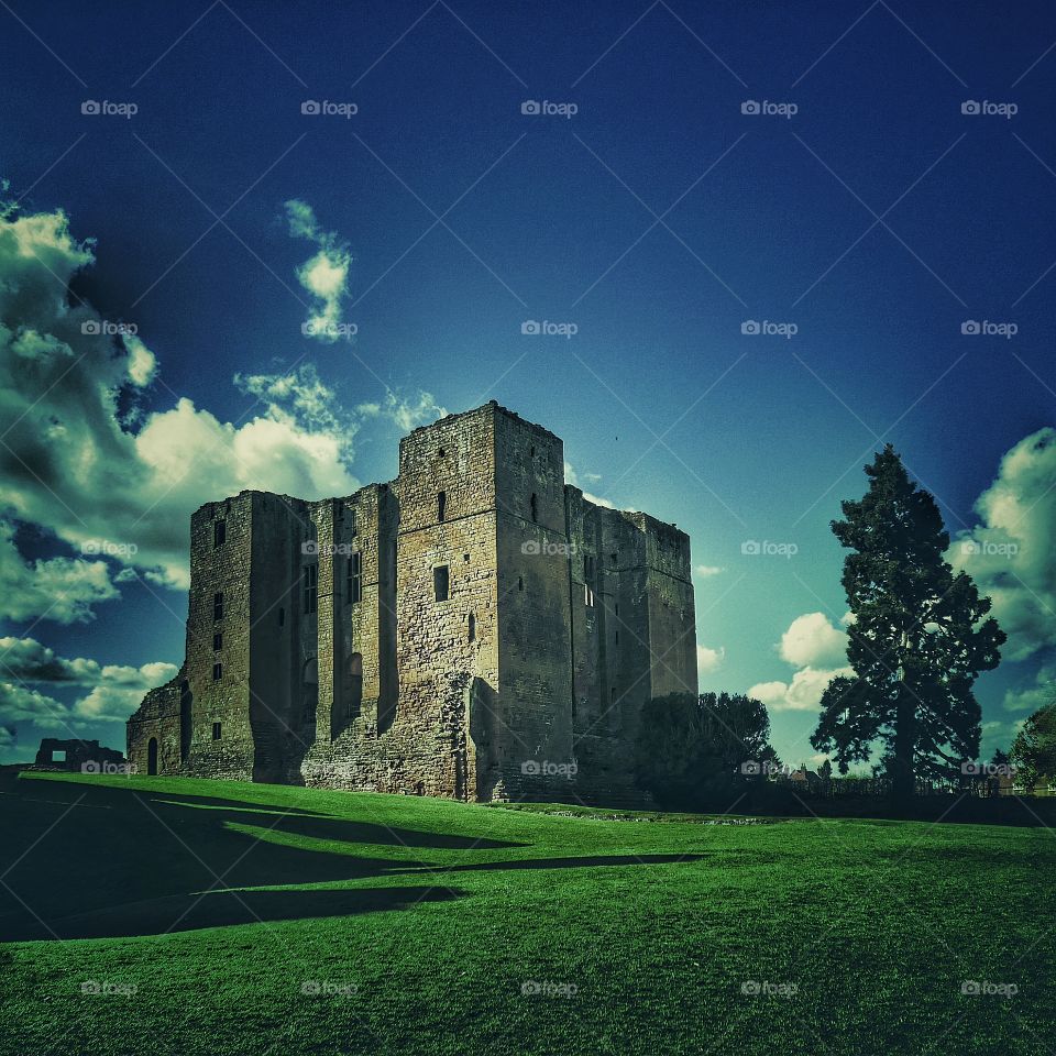 Castle. Ruins