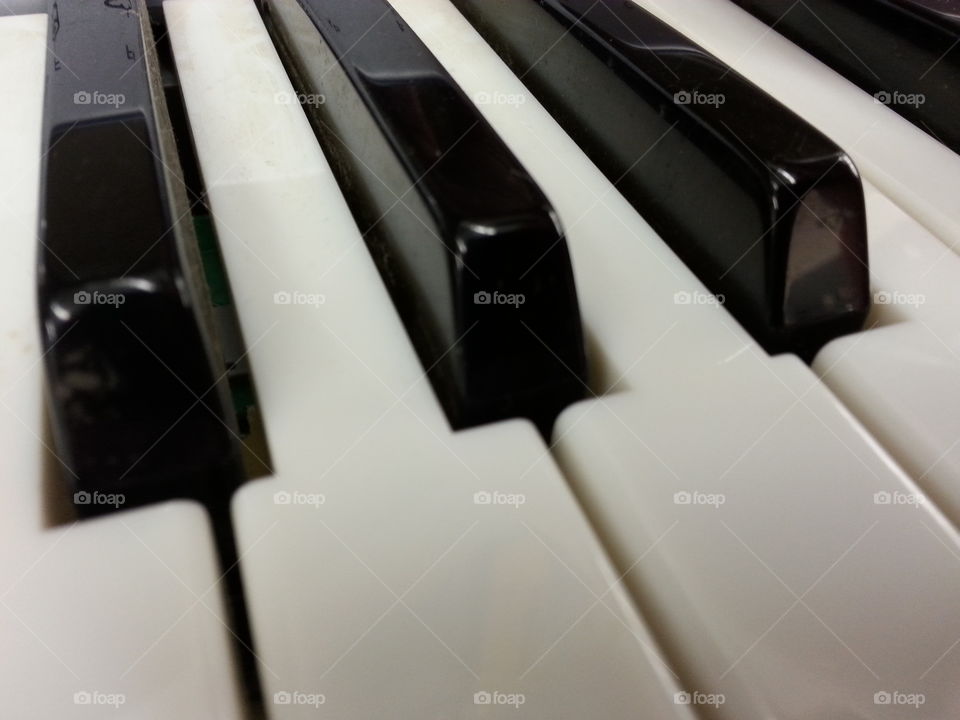 piano keys. music