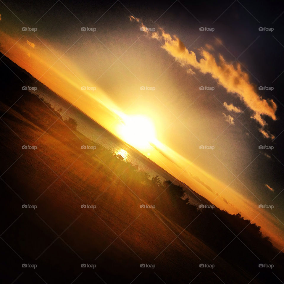 sunset denmark fyn nab by Mikkel