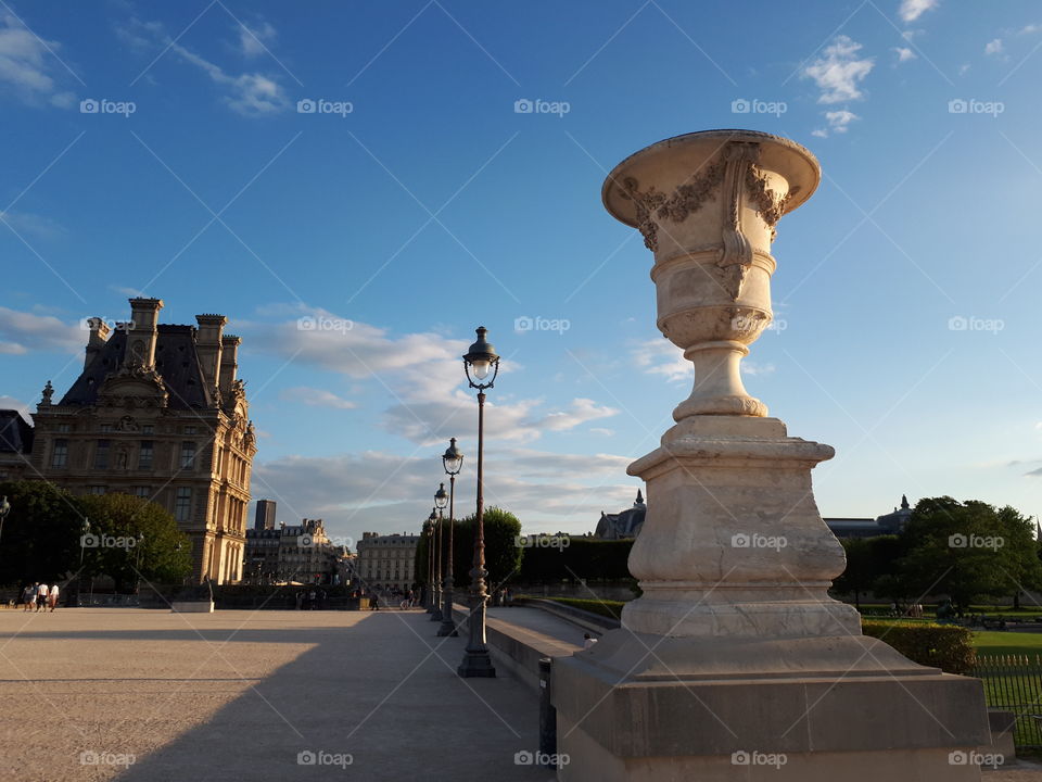 Park Tuileries in Paris