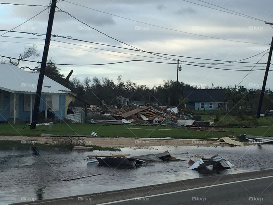 Unfortunate destruction of Rockport as Texas lives on to fight another day. 