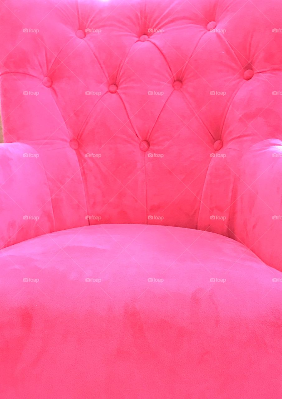 Close-Up Pink Chair