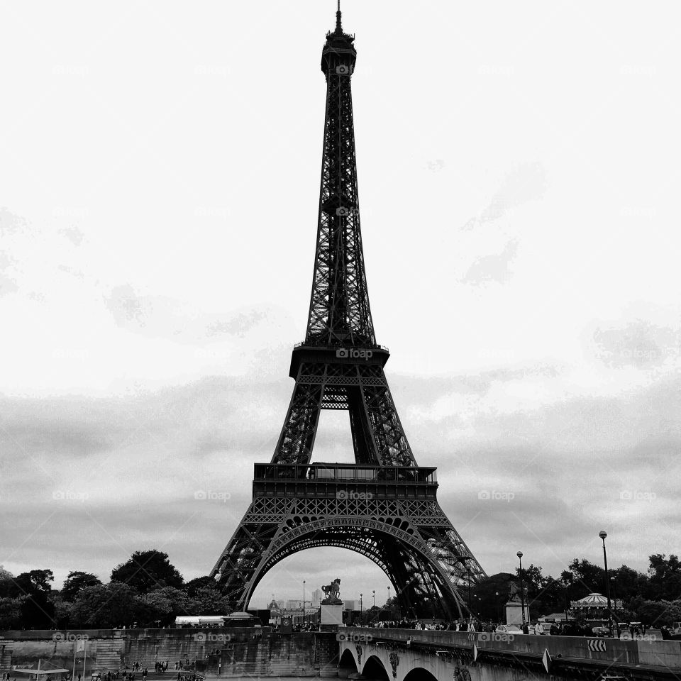 Eiffel Tower - Paris France 