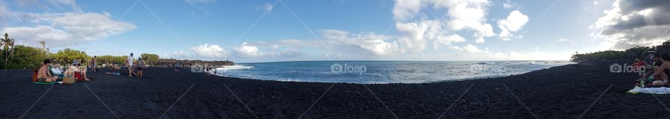 Isaac Hale Beach Park & Pohoiki Black Sand Beach