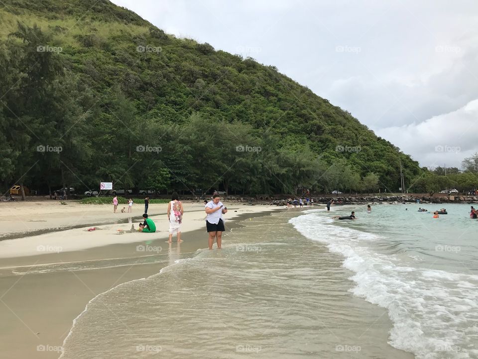 View of Nangrum beach