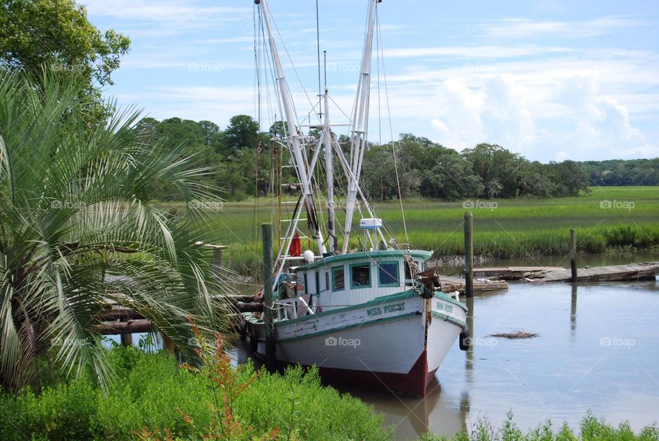 Shrimp boat