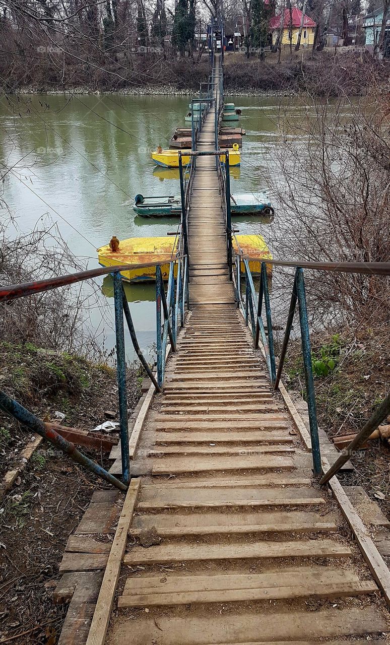 wooden bridge