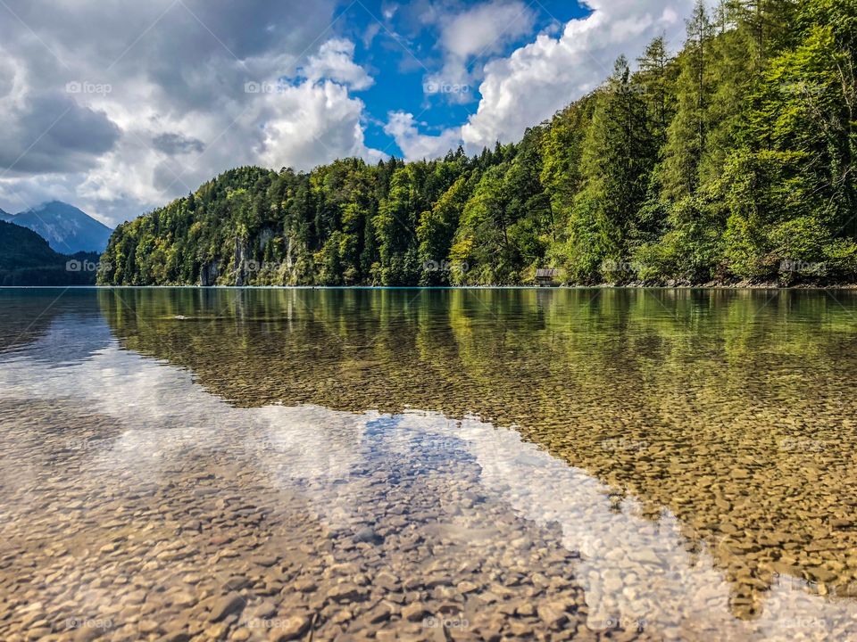 Peaceful lake