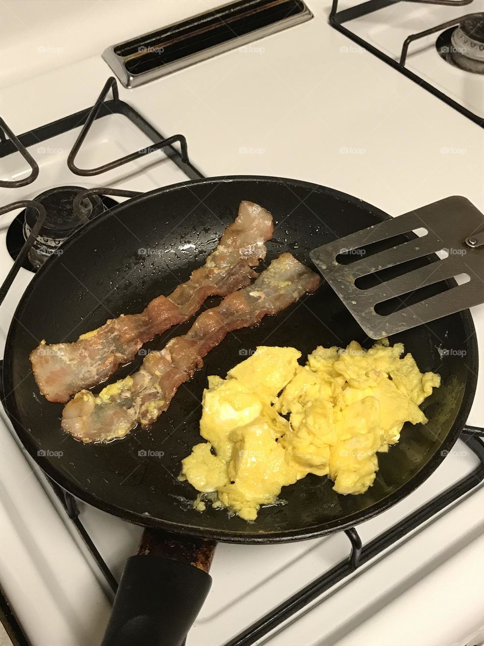 Breakfast in a skillet.