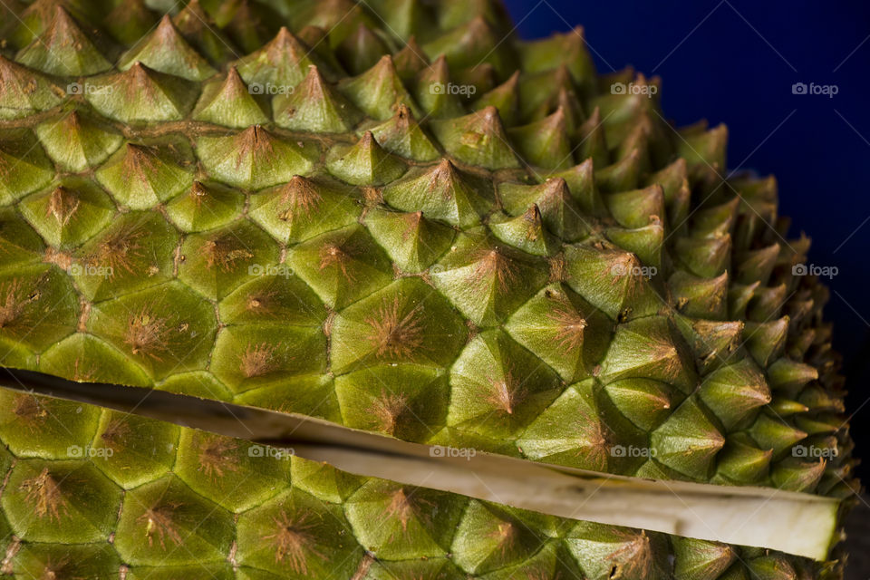 It is Durian season in Thailand. (Durian king of fruits)