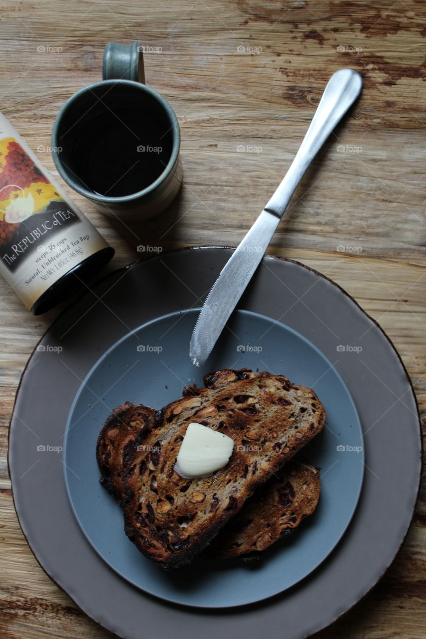 No Person, Food, Breakfast, Knife, Coffee