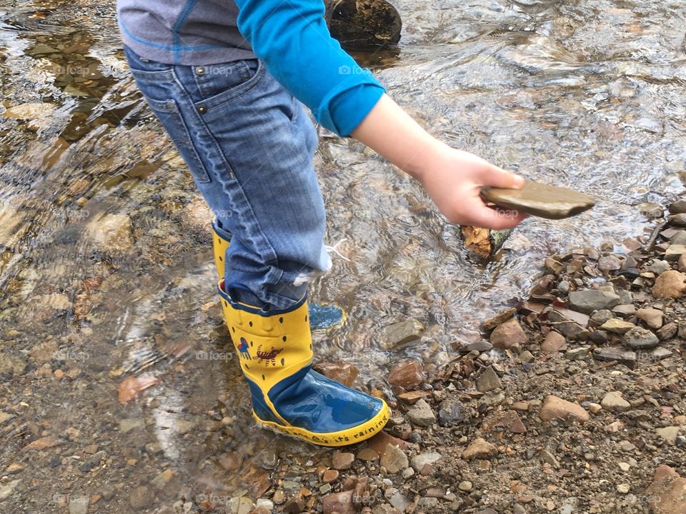 Boots in the River 